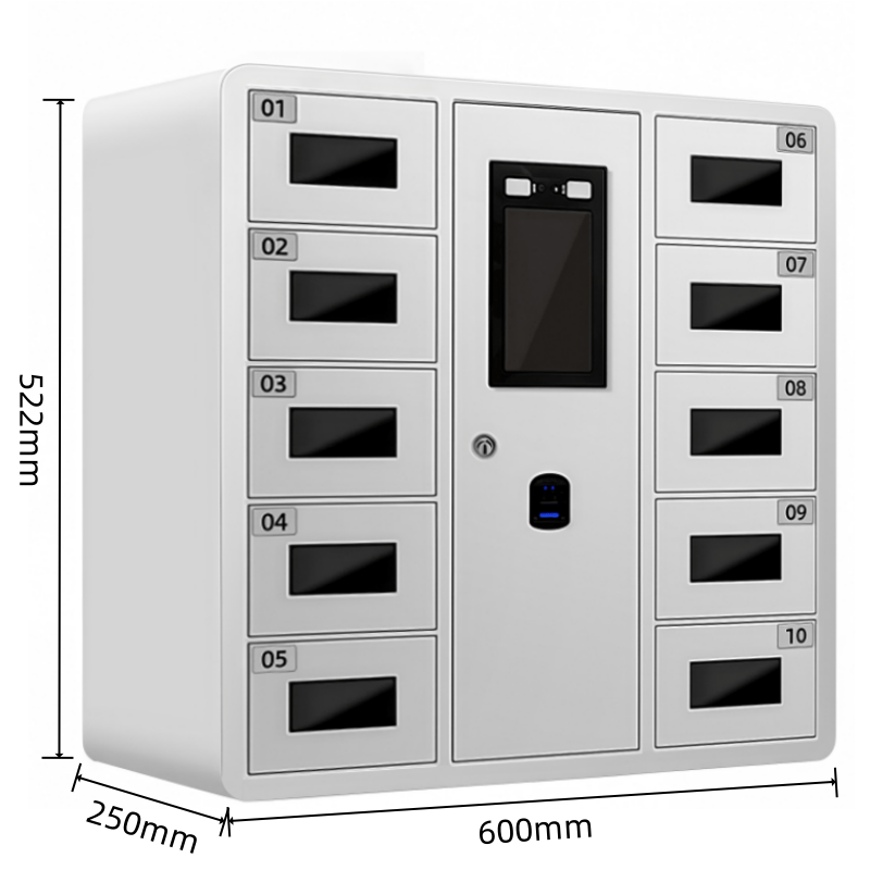 鑫木樽智能充电柜十门台高清大图