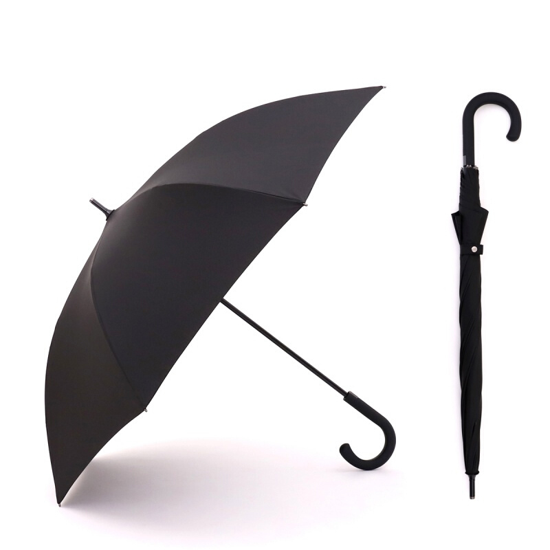 禧天龙 商务晴雨伞 加大加固 黑色