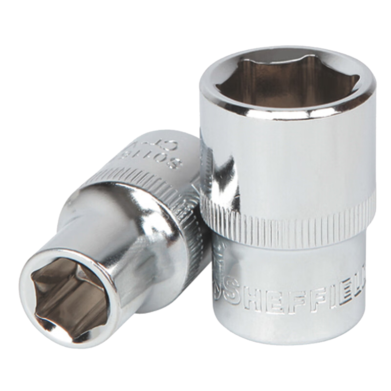 钢盾(SHEFFIELD) S010608 10mm系列公制6角标准套筒8mm[家用]高清大图