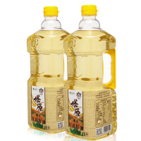 中粮塔原红花籽油1.8Lx2瓶 物理压榨一级食用油新疆红花籽油植物油