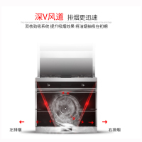 美大速风 集成灶一体式厨房一体机下排烟式家用环保灶燃气自动清洗双电机油烟机集成灶一级能效烟灶消一体JC06（液化气）