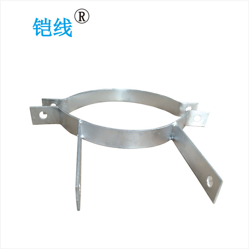 铠线 电料辅件 电力金具 爬梯抱箍 D240-4*40mm/套高清大图