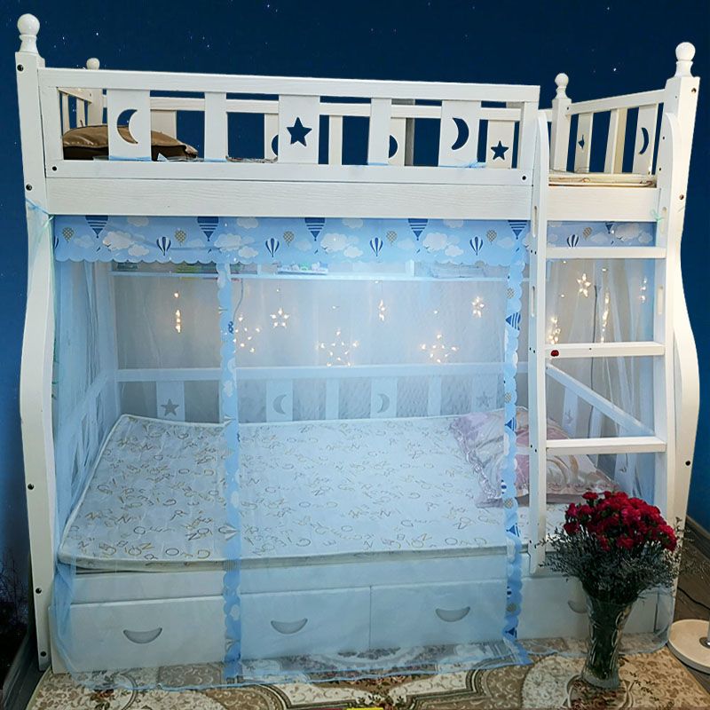 子母床蚊帐上下铺蚊帐上下床双层床蚊帐高低床学生儿童蚊帐12