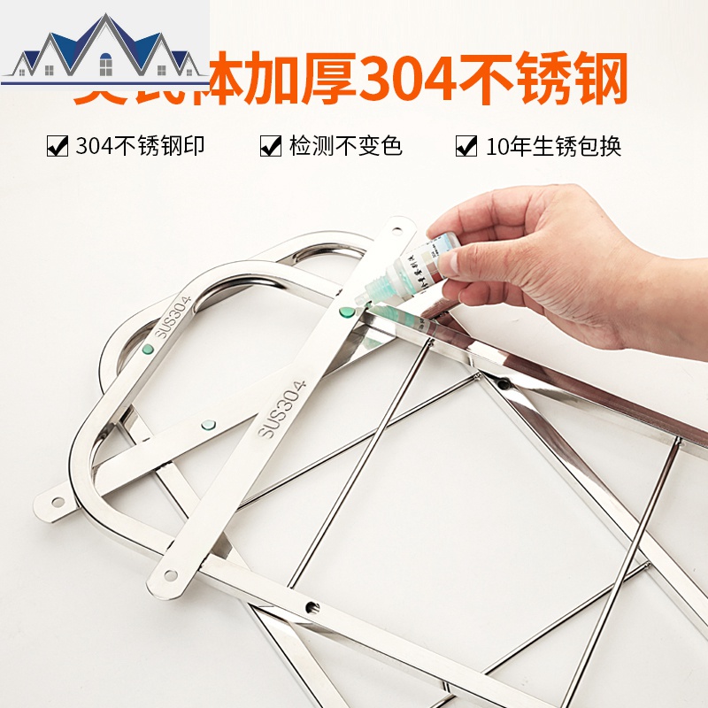 304不锈钢水架沥水架厨房置物架用品家用收纳架水池放碗碟架2层 三维工匠高清大图