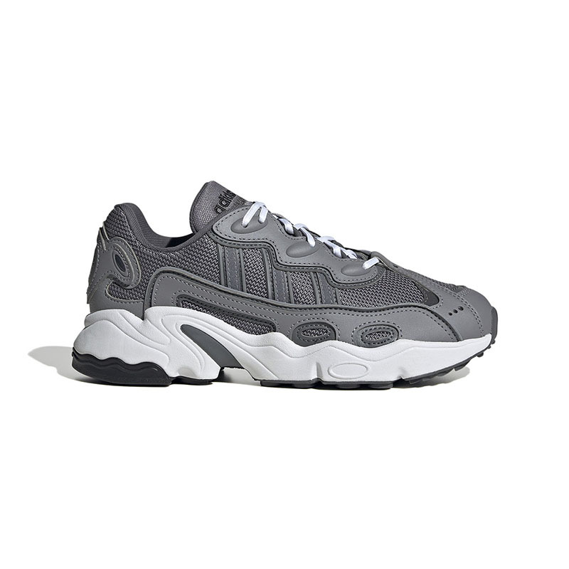 adidas originals OZWEEGO OG 网面透气运动休闲鞋老爹鞋 女款 灰色 IG3036