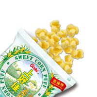 上好佳 玉米口味 田园泡 80g 怀旧休闲零食儿童膨化食品