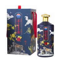 贵州茅台 生肖王子酒 十全十美(戊戌狗年)53度酱香型白酒 白酒礼盒 单支装 5L