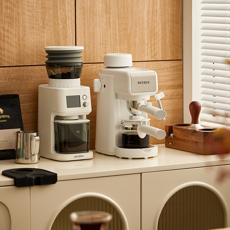 柏翠 入门级意式压力 咖啡机 PE2160WH高清大图