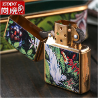原装正版zippo打火机 C05森林的奥秘小豹子 限量珍藏男士zppo正品
