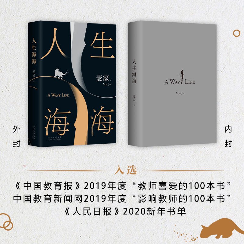 [正版]新东方人生海海麦家 茅盾文学奖得主代表作 暗算风声解密 董卿莫言蔡文静宋亚轩 现当代文学长篇小说