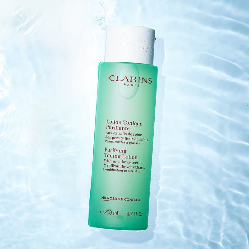 娇韵诗(CLARINS)舒缓柔肤水化妆水(绿水)200ml 保湿补水 滋润营养 (混合性油性肤质)图片