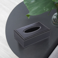 千里谷KLG-CJH01商用简约抽纸盒(计价单位:个)黑色
