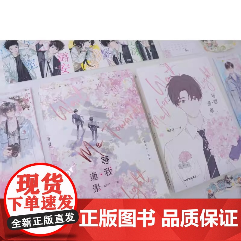 等我逢景 放学等我2实体书2册完结 酱子贝著 原名《放学等我》系列完结篇 等我·遇繁 陈景深×喻繁 青春校园文言情小说书高清大图