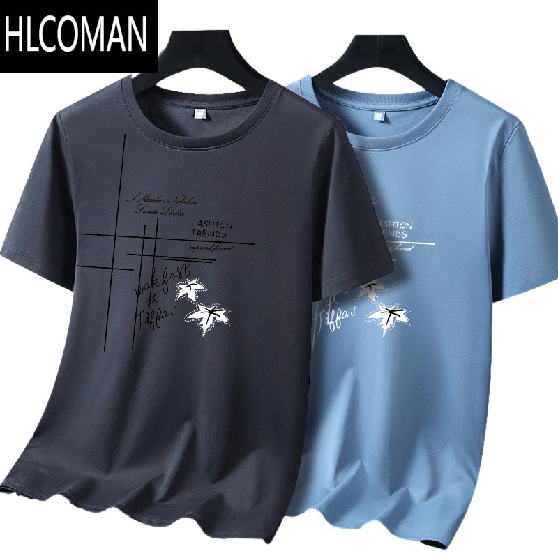 HLCOMAN夏季上班工作服薄款男装干活穿的耐脏耐磨短袖t恤工人速干半截袖高清大图