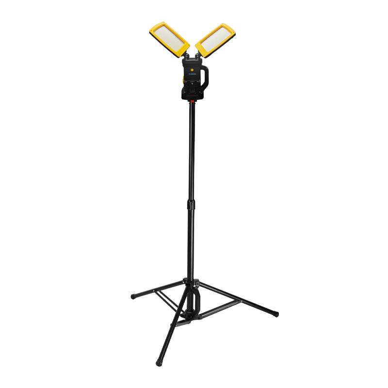 简工智能 JX-88C GJ 21V 2×50W IP65 LED光源 续航12h 多功能升降检修灯(基础款)黑色