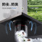 雨虹飞鱼地漏全铜枪灰防臭卫生间地漏通用洗衣机下水道防臭神器