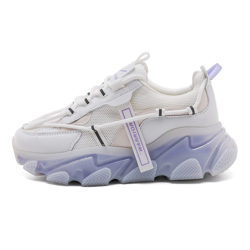 回力网面透气运动鞋女夏春季新款跑步鞋增高老爹鞋视频