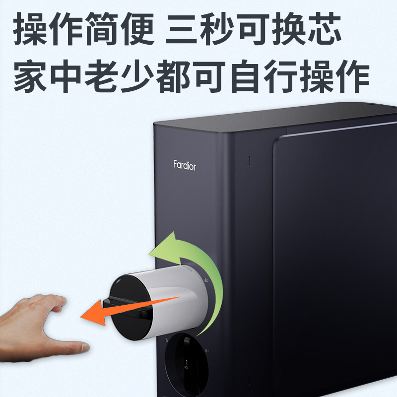 法迪欧(Fardior)净水器R800FC02净水机 一体式PCF3in1复合滤芯 第1级高清大图