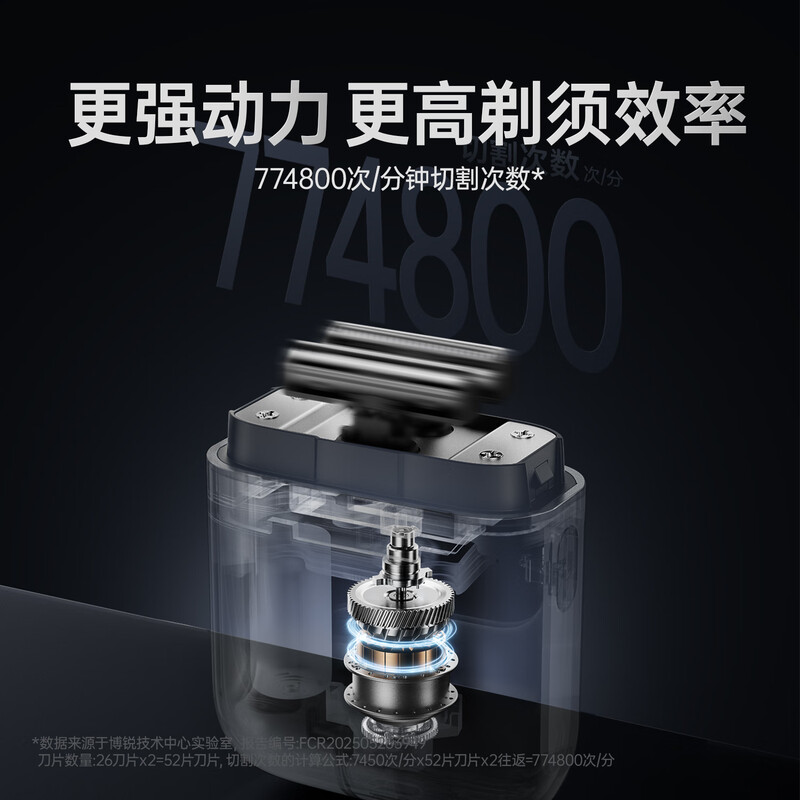 飞科博锐 电动剃须刀 车载便携三刀一体 薄韧亲肤 往复式刮胡刀P23高清大图