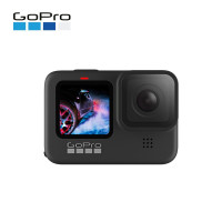 GoPro HERO 9 Black 5K运动相机 Vlog数码摄像机 水下潜水户外骑行滑雪直播相机 增强防抖 裸机防水