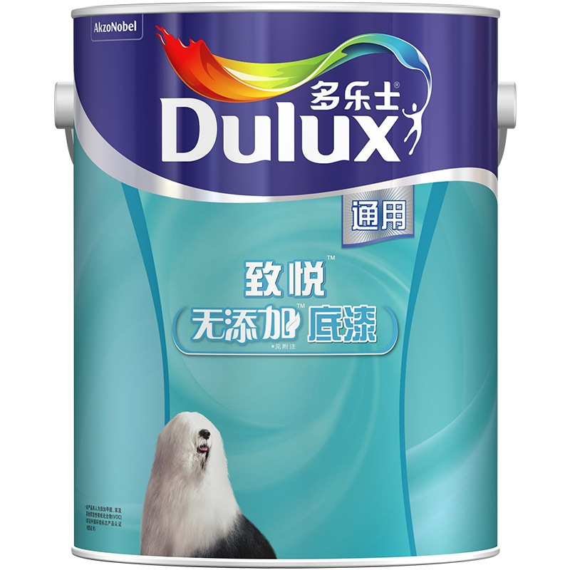 多乐士(Dulux)A741+A749 致悦无添加五合一 油漆涂料 内墙乳胶漆 墙面漆白色套装18L