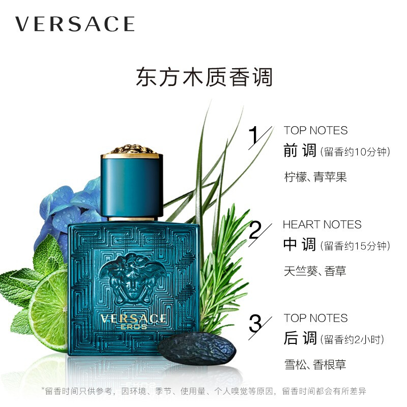 范思哲(VERSACE) 爱罗斯男士香水50ml高清大图