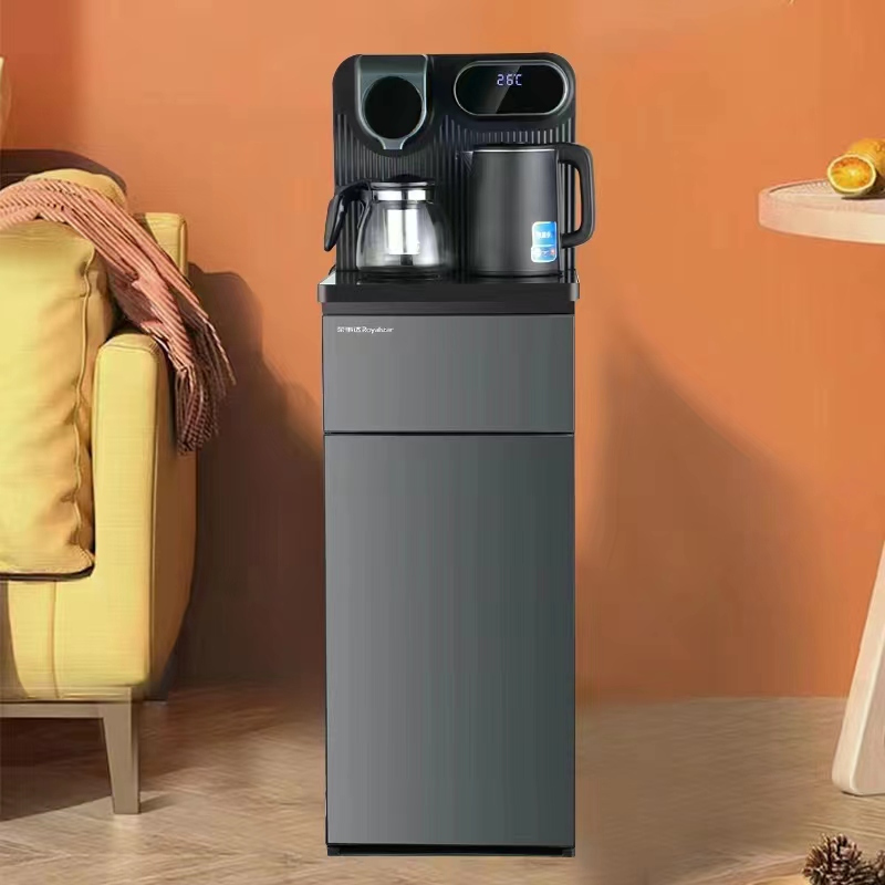 荣事达royalstar立式饮水机家用智能茶吧机cy1219灰色