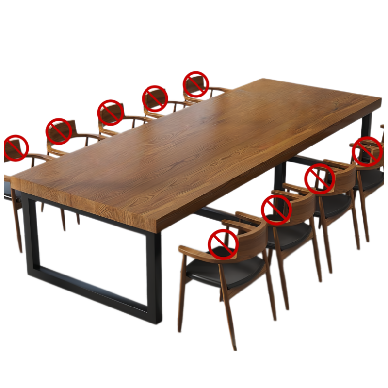 实木会议桌B款高清大图