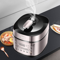 美的(Midea)电压力锅YL50P602家用5L大容量智能多功能双胆高压饭煲