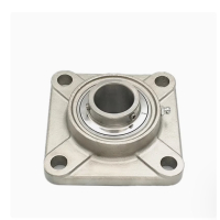 不锈钢轴承带方形座SF211【304材质座】SUCF211内径55 安装孔距131mm