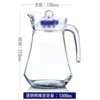 趣涉家居 家用玻璃杯子喝水杯茶杯加厚果汁饮料杯微波炉早餐牛奶杯透明家居器皿生活日用水具杯具