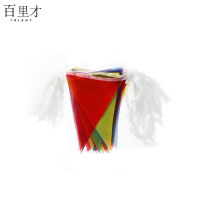百里才 彩旗防护绳 大号 100米150面/包