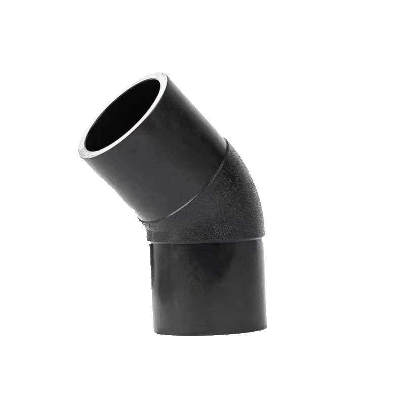 盛京联硕 PE对接弯头国标45度弯头 L560*45°(承压1.6Mpa)个高清大图