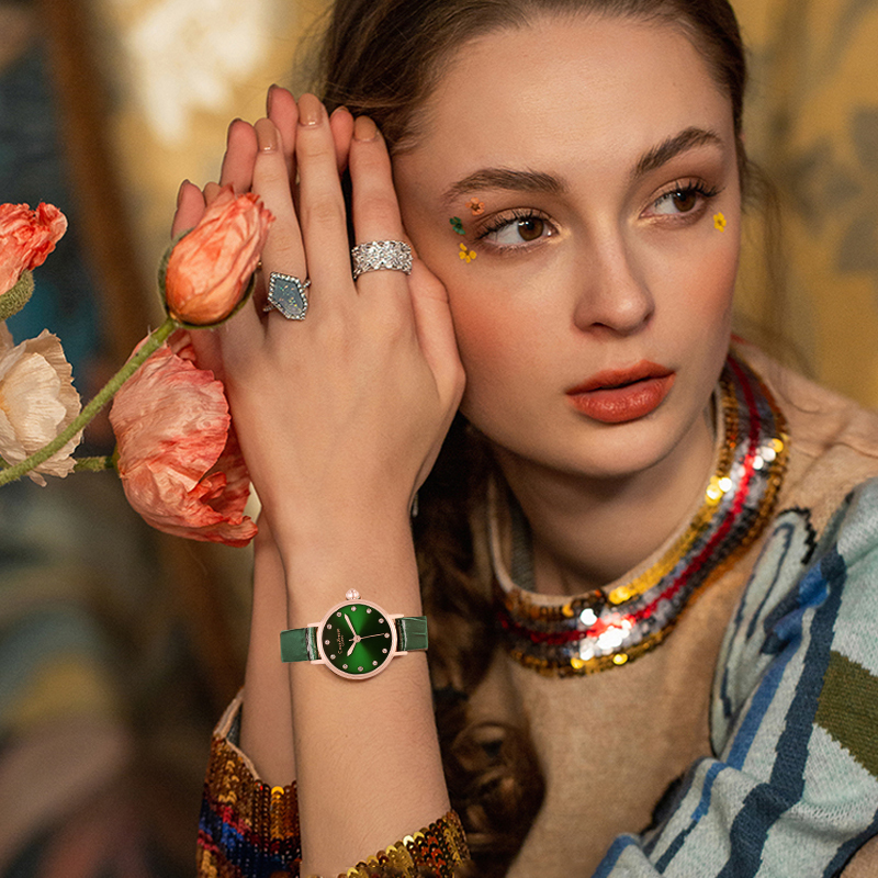 clouskrause女士新款石英表cko21s003a参数