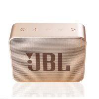 JBL GO2 音乐金砖二代 蓝牙音箱 低音炮 户外便携音响 迷你小音箱 可免提通话 防水设计 香槟金