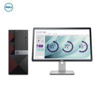 戴尔(Dell)3650-R2838X 台式电脑主机 i5-6400 4G 1T 4G独显 23英寸高清