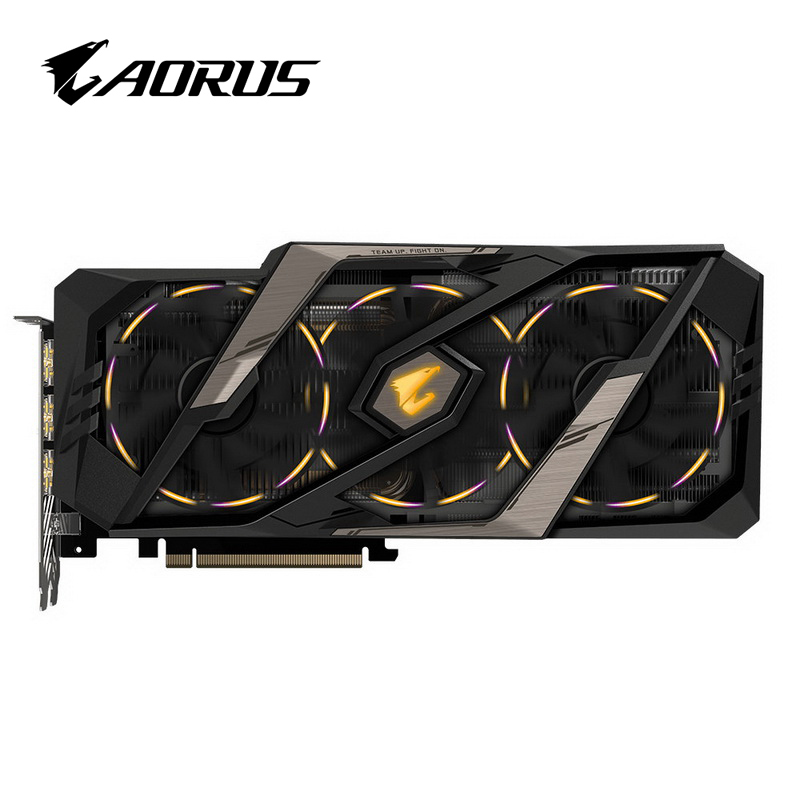 技嘉(GIGABYTE)AORUS GeForce RTX 2080 小雕 1845MHz 14000MHz 256bit GDDR6 8G 电竞游戏显卡