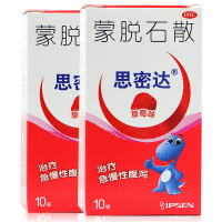 思密达 蒙脱石散粉 草莓味 10袋 成人儿童拉肚子腹泻贴止泻药