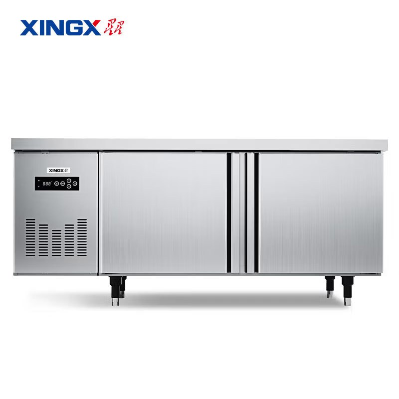 星星(XINGX)1.8米冷藏风冷保鲜工作台 酒店餐饮后厨操作台 风冷无霜电子温控 全铜管风冷TC-458FA