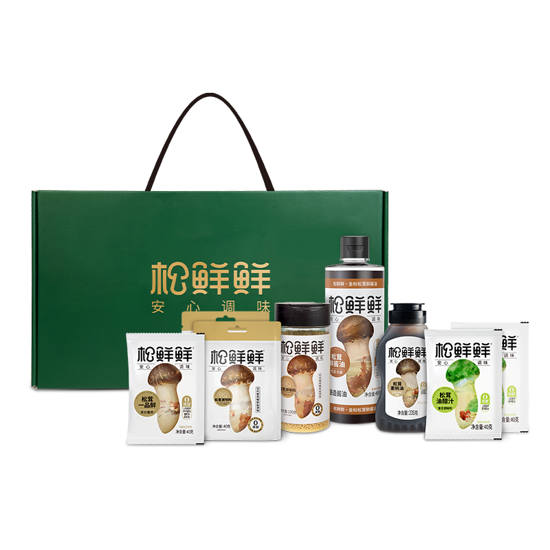 松鲜鲜金标松茸一品鲜 鲜鲜礼