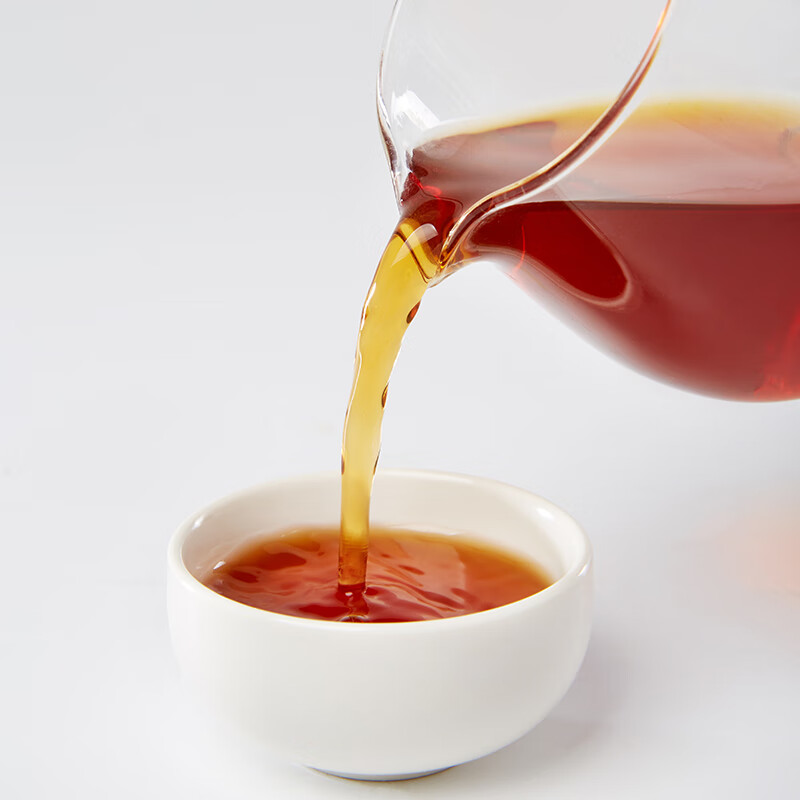 知福知福茶叶邦海普洱熟茶熟茶云南大叶青茶陈香熟茶袋装茶叶高清大图