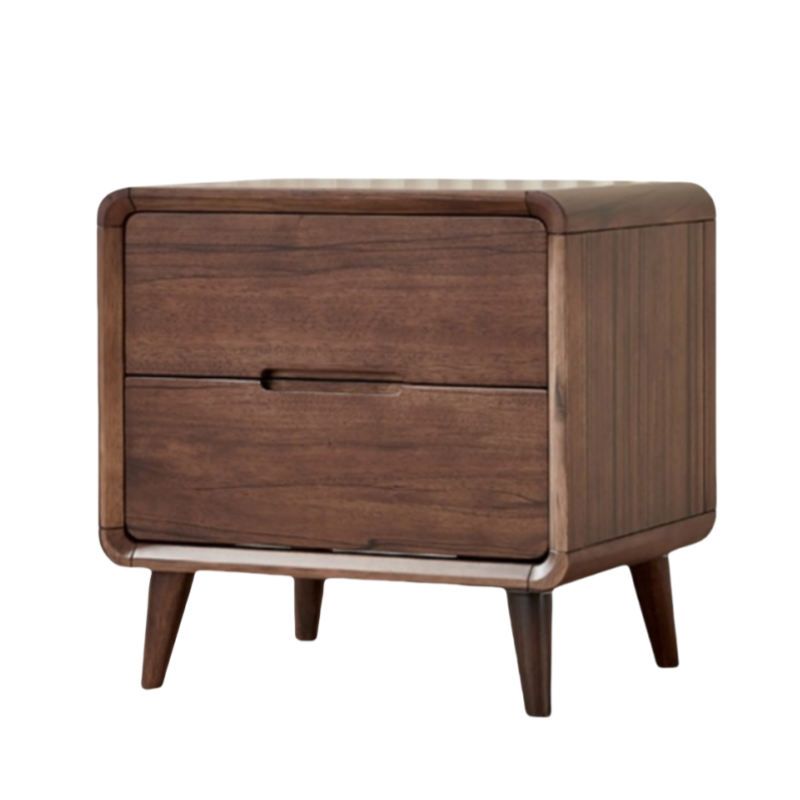 荺炬实木床头柜高清大图