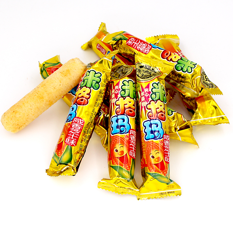 徐福记米格玛米果卷咸香芝士味500g