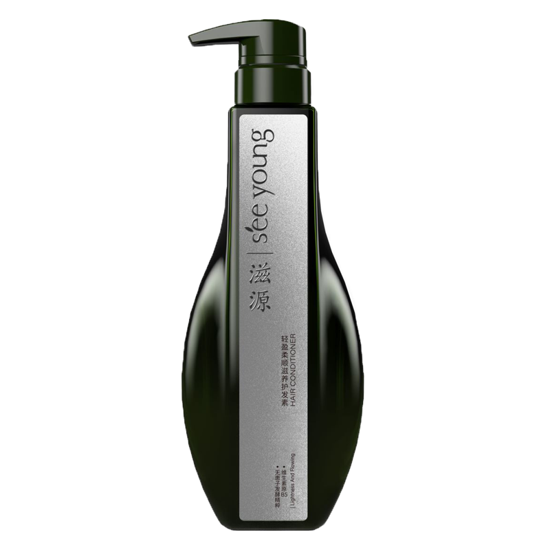 滋源轻盈柔顺滋养护发素535g瓶高清大图