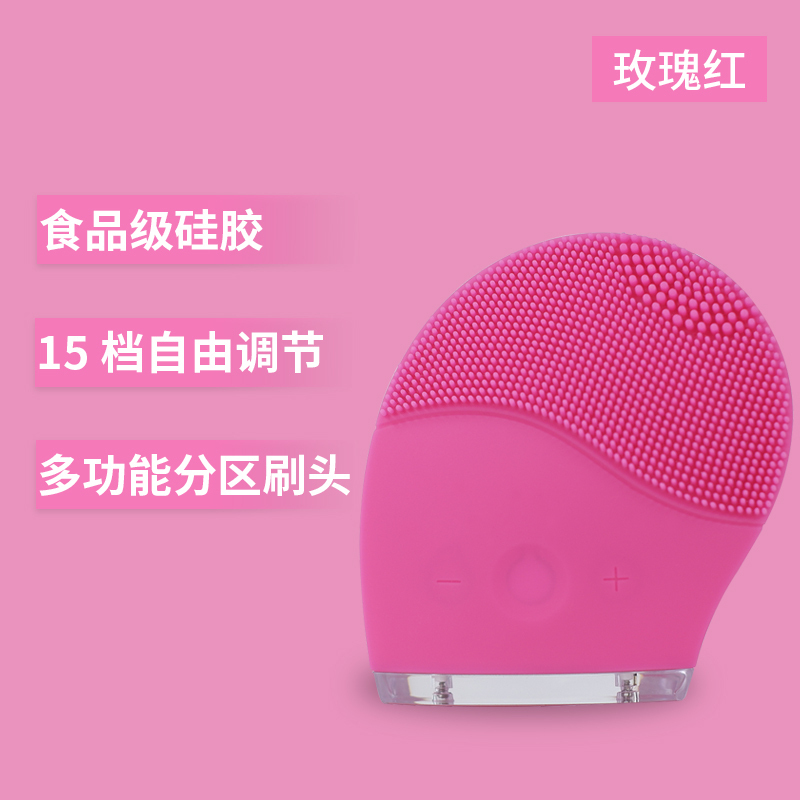 叹歌(Tagoo)净爽硅胶洁面仪声波电动洗脸仪毛孔黑头粉刺清洁美容仪家用
