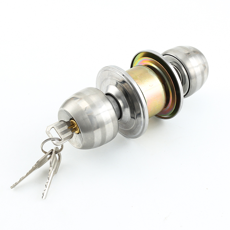 球形锁锁室内卧室房锁不锈钢通用卫生间实木圆球形锁芯锁具