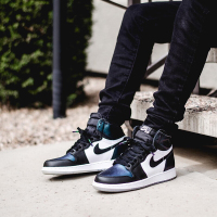 美国正品代购 Air Jordan1 Chameleon aj1 全明星变色龙男士运动篮球鞋 渐变色907958 015