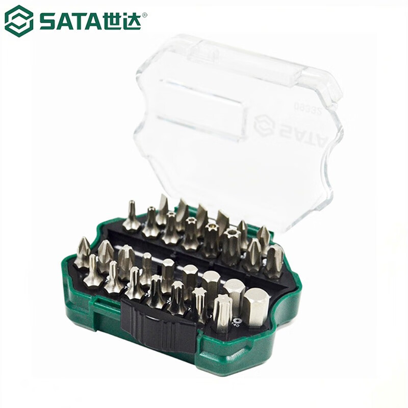 世达/SATA 09332 31件套6.3系列电动旋具头组套