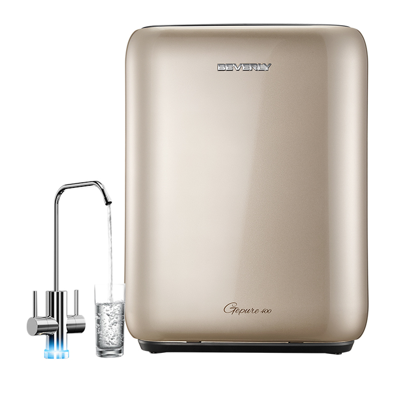 美的midea高端比佛利mrc1790400gg400e净水器家用直饮厨下式净水机无