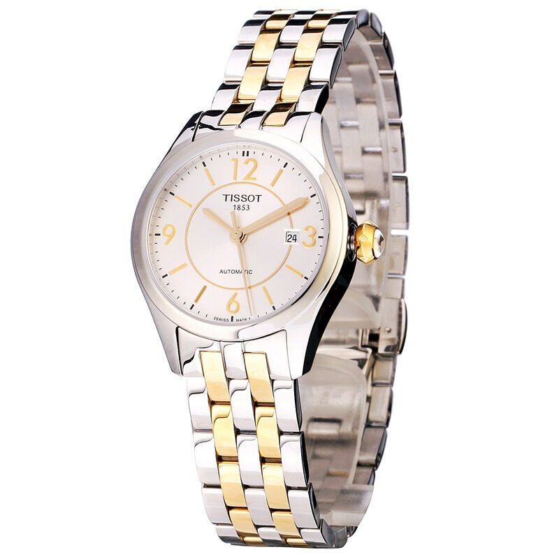 天梭(TISSOT)手表 唯意系列机械表 女士腕表T038.007.22.037.00